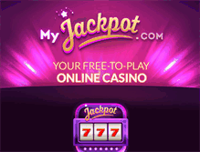 Tablet Screenshot of myjackpot.com
